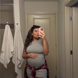 Sleeveless Gray Dress